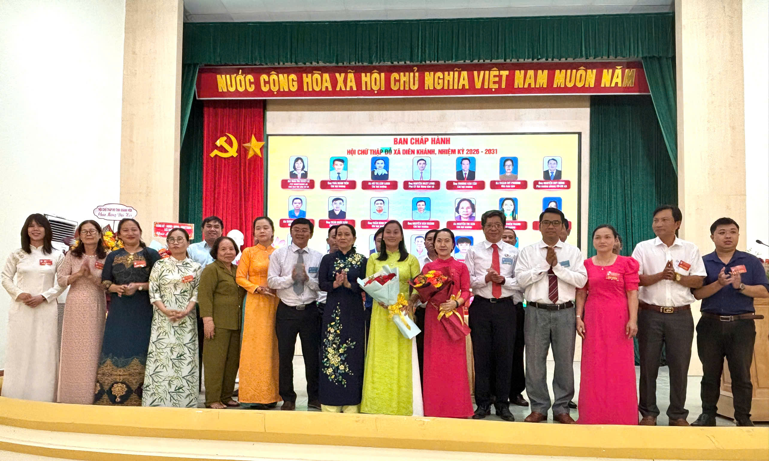 Xây dựng Hội Chữ thập đỏ xã Diên Khánh vững mạnh, thích ứng và phát triển trong giai đoạn mới